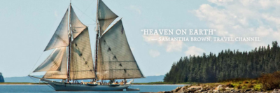 winjammer cruise off the coast of Maine